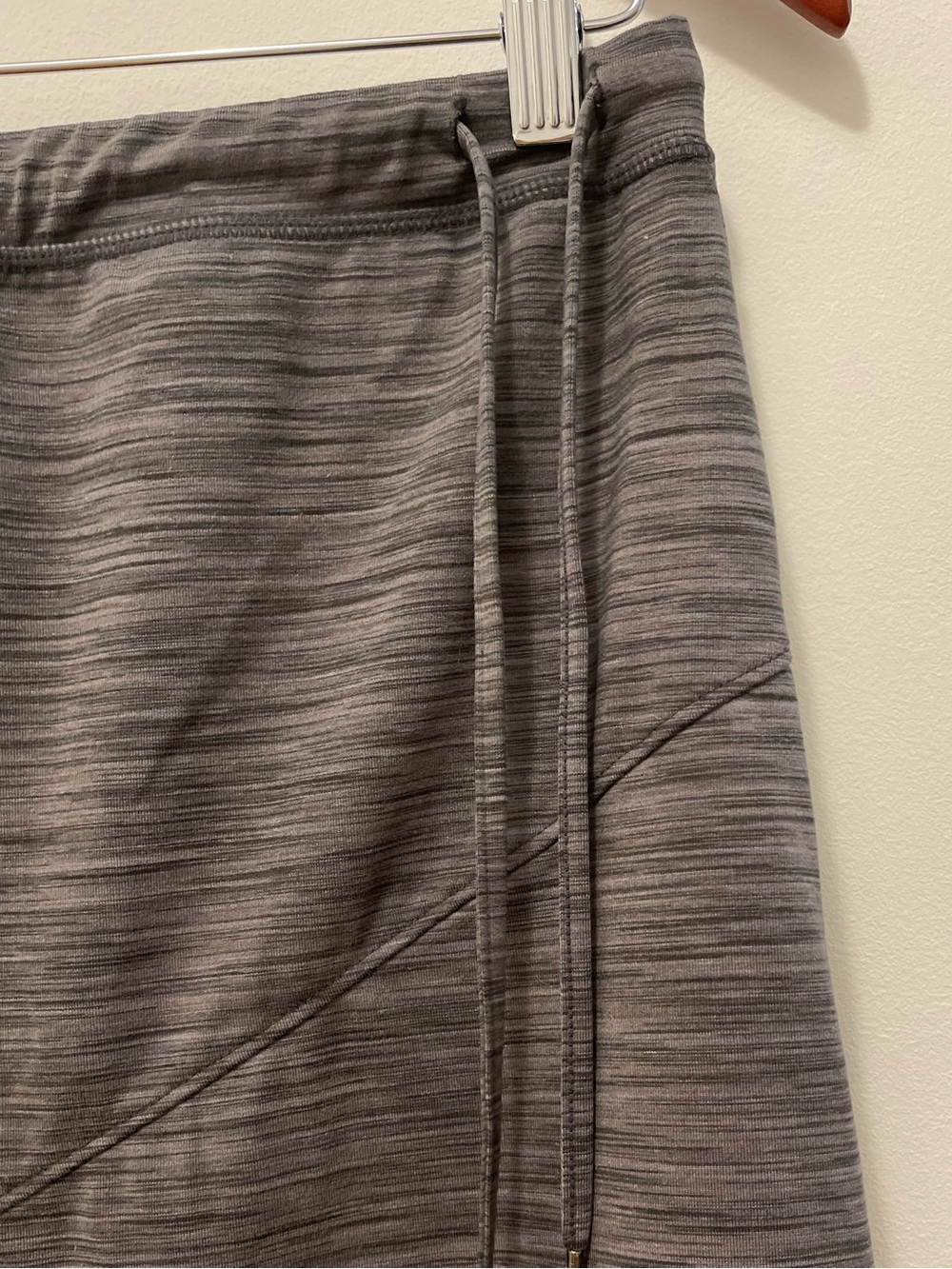 Kyodan Gray Heather A-Line Knit Skirt - Picture 2 of 6